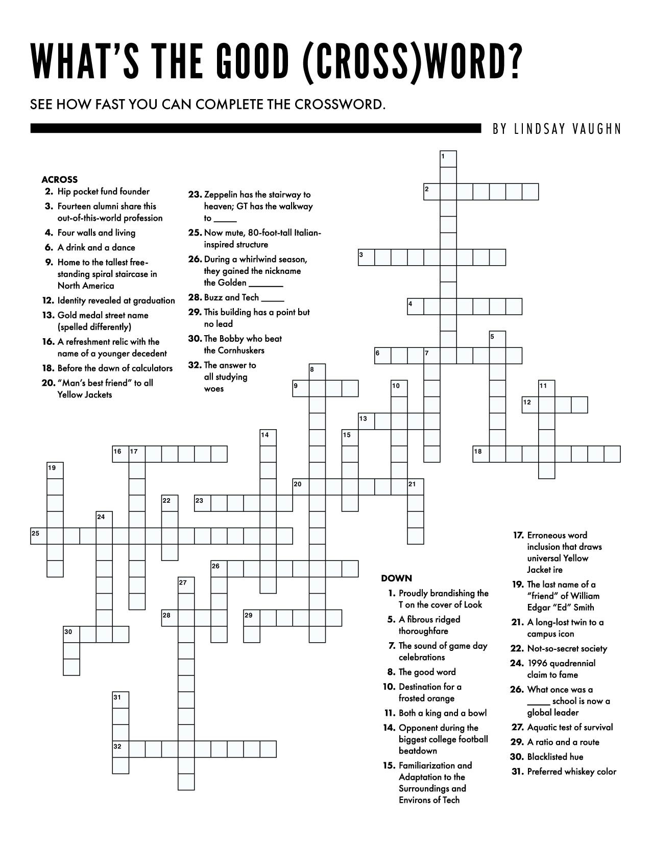 Crossword